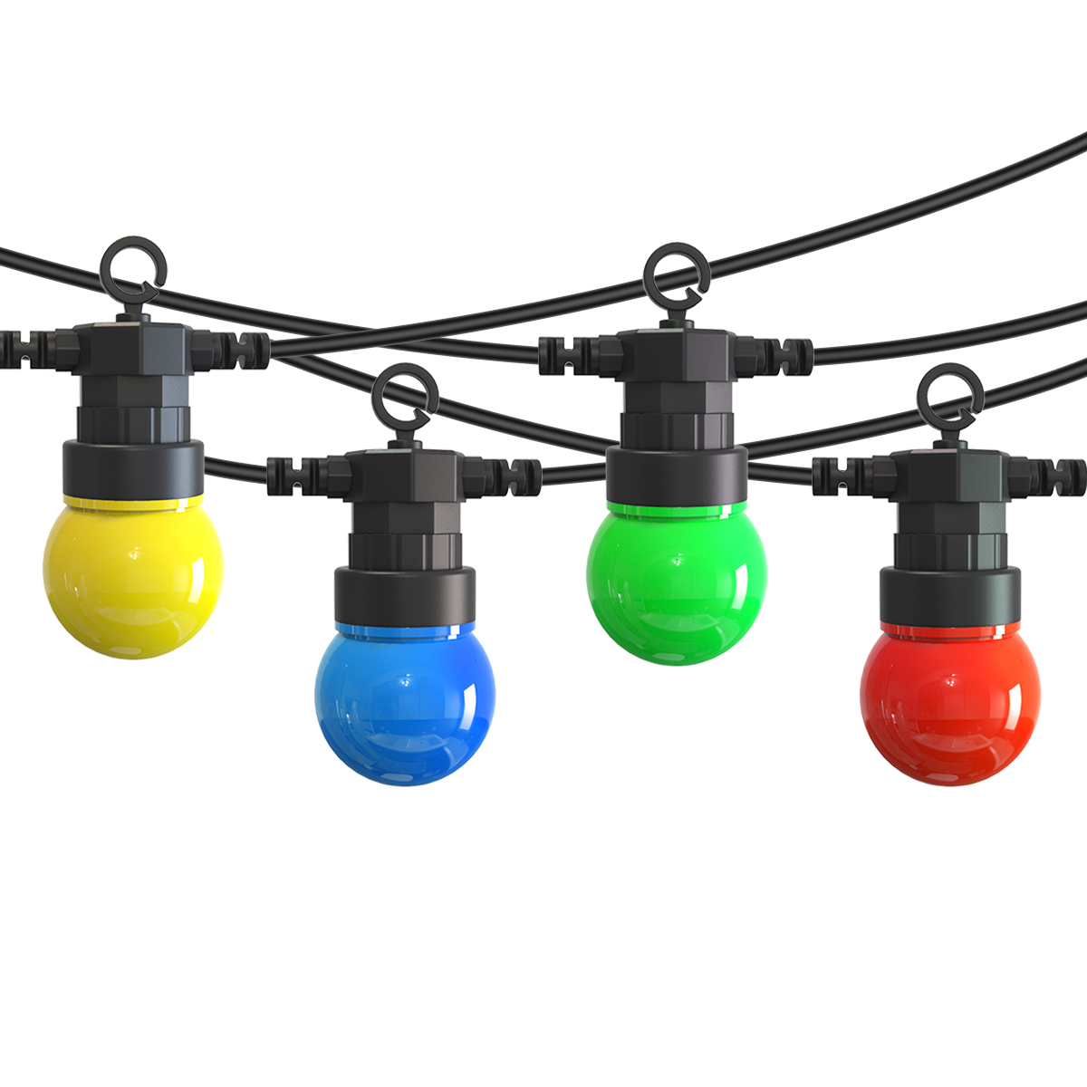 HCP085  G50四色户外灯串